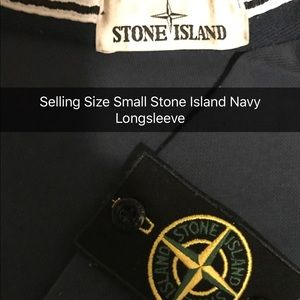 Stone Island Navy Longsleeve